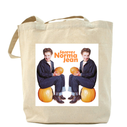 Сумка шоппер с принтом forever norma jean