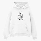 Толстовка худи оверсайз