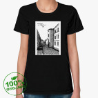 Женская футболка органик