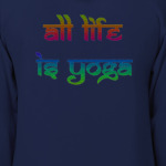 Радужный дизайн для йогов