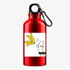 Металлическая бутылка 400 мл UV-DTF