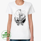 Женская футболка органик