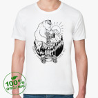 Мужская футболка органик