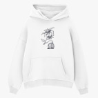 Толстовка худи оверсайз