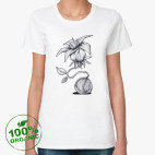 Женская футболка органик