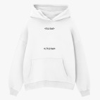 Толстовка худи оверсайз