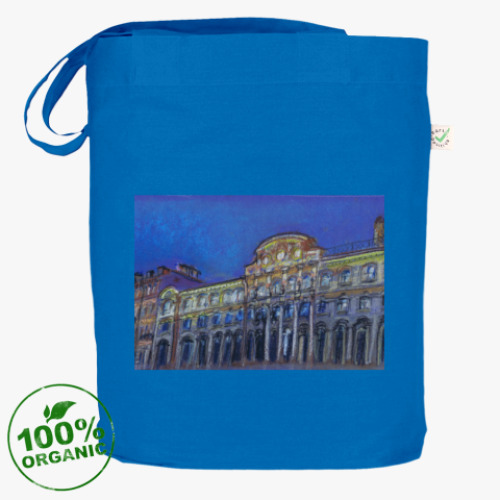 Сумка шоппер с принтом Дом Радищева, Петербург