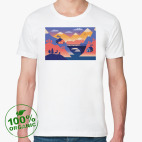 Мужская футболка органик