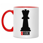 Двухцветная кружка QUEEN