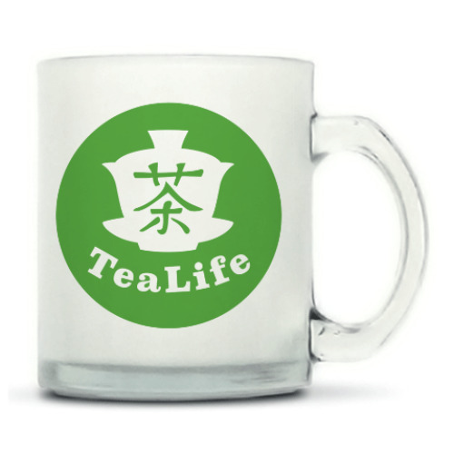 Кружка матовая с принтом Чай