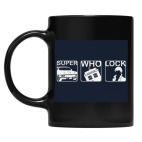 Кружка цветная UV-DTF