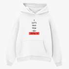 Толстовка худи оверсайз