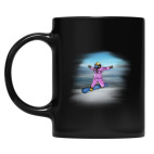 Кружка цветная UV-DTF