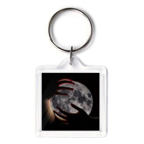 Брелок с принтом Луна