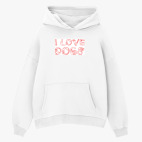 Толстовка худи оверсайз