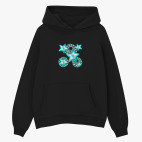 Толстовка худи оверсайз