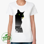 Женская футболка органик