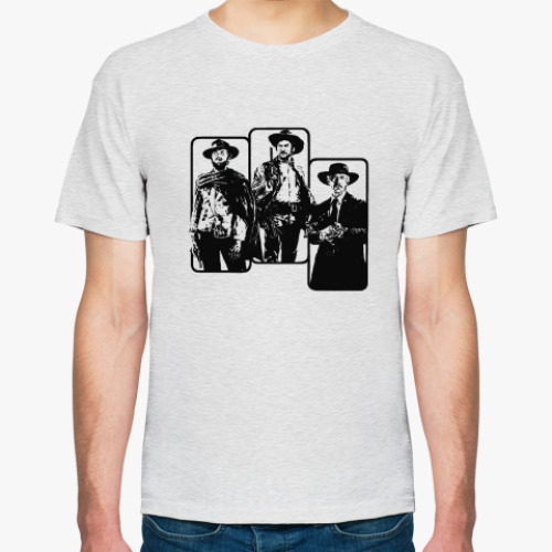 Футболка с принтом The Good, The Bad, The Ugly