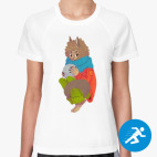 Женская спортивная футболка