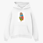 Толстовка худи оверсайз