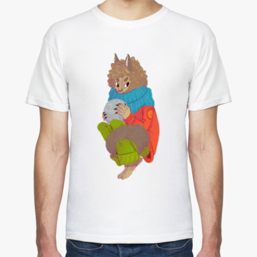 Футболка с принтом Оборотень