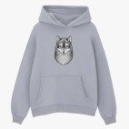 Толстовка худи оверсайз