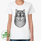 Женская футболка органик