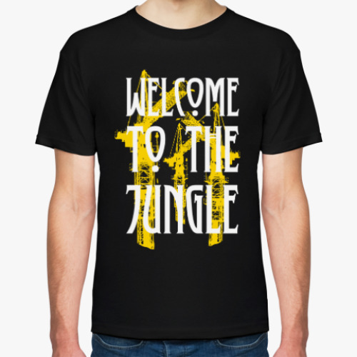 Футболка с принтом Welcome to the Jungle