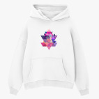 Толстовка худи оверсайз