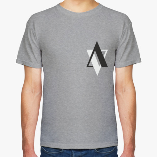 Футболка с принтом Неиллюзорный логотип