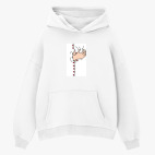 Толстовка худи оверсайз