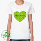 Женская футболка органик