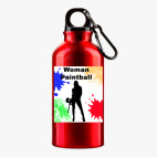 Металлическая бутылка 400 мл UV-DTF