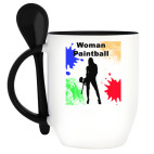 Кружка с ложкой