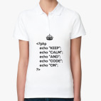 Женская рубашка поло