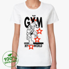 Женская футболка органик