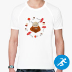 Мужская спортивная футболка