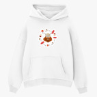 Толстовка худи оверсайз