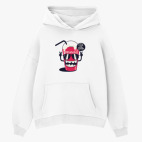 Толстовка худи оверсайз