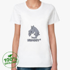 Женская футболка органик