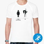 Мужская спортивная футболка