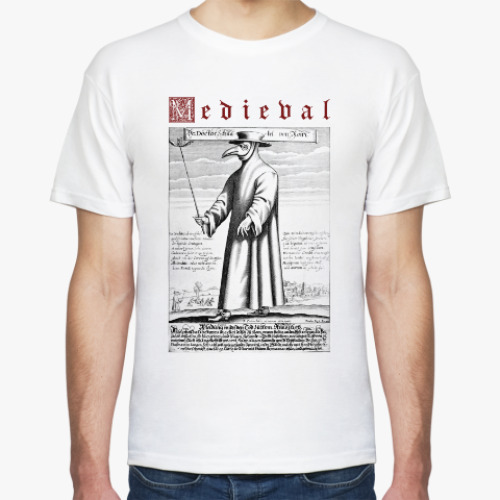 Футболка с принтом Medieval: Black Death