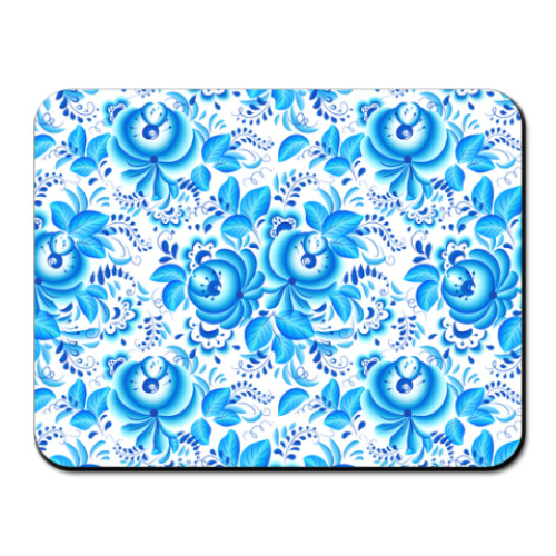 Коврик для мыши с принтом Гжель
