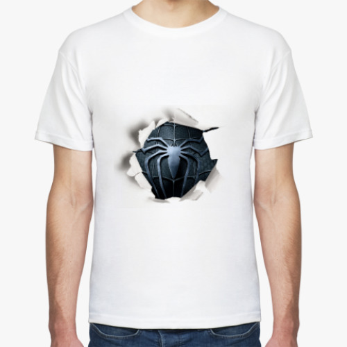 Футболка с принтом spider man