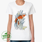 Женская футболка органик