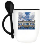 Кружка с ложкой