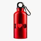 Металлическая бутылка 400 мл UV-DTF