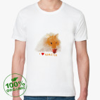 Мужская футболка органик