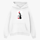 Толстовка худи оверсайз