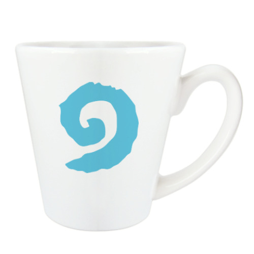 Чашка Латте с принтом Hearthstone